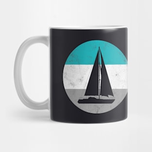 Sailboat Sailing Retro Mug